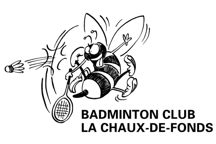 Logo du BCC, Badminton Club La Chaux-de-Fonds