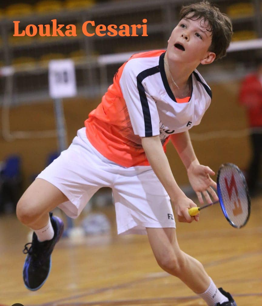 LOUKA avec l'équipe Suisse