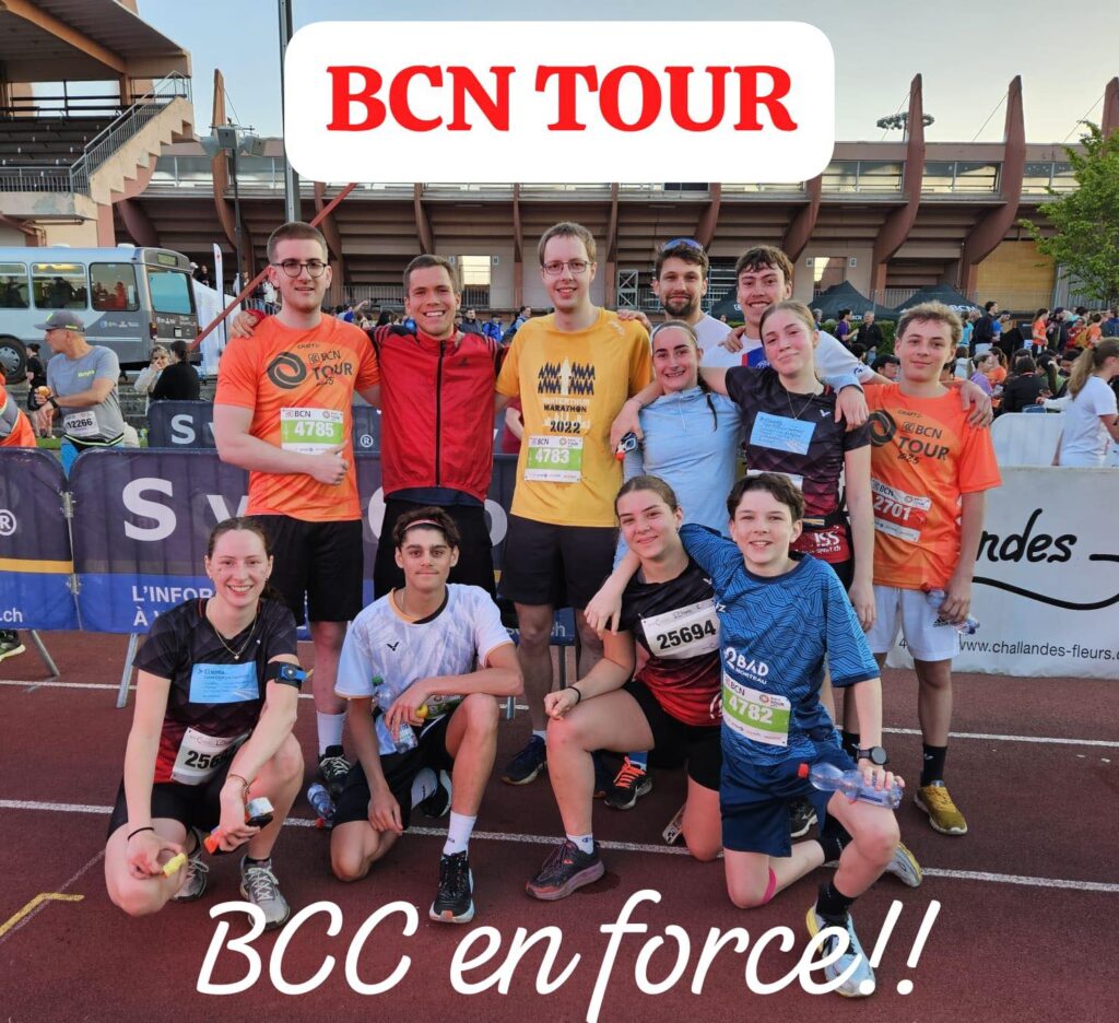 Les joueurs du BCC au BCN tour