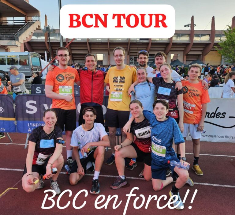 Les joueurs du BCC au BCN tour